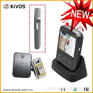 Wireless Video Peephole Door Phone with Photo Shooting and Intercom